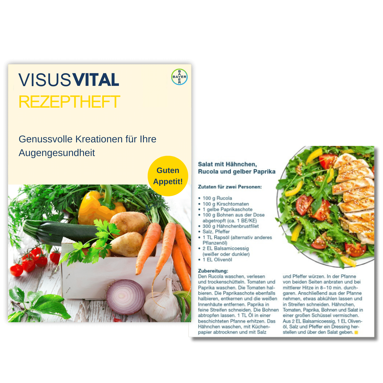 VisusVital Rezeptheft Cover